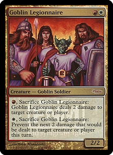 Goblin Legionnaire (foil)