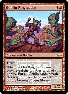 Goblin Ringleader (foil)