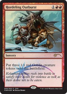 Hordeling Outburst (foil)