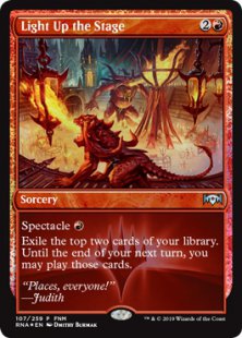 Light Up the Stage (foil)