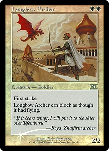 Longbow Archer (foil)