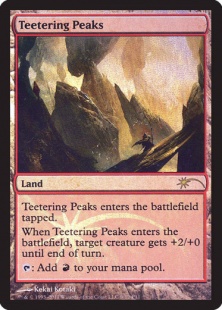 Teetering Peaks (foil)