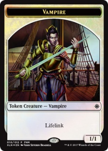 Vampire token (foil) (1/1)