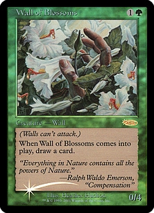 Wall of Blossoms (foil)