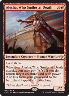 Alesha, Who Smiles at Death (foil)