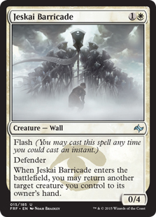 Jeskai Barricade (foil)