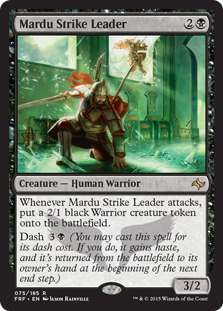 Mardu Strike Leader (foil)