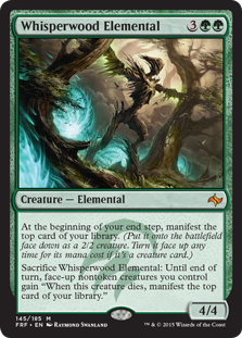 Whisperwood Elemental (foil)