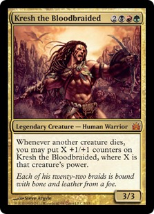 Kresh the Bloodbraided (foil)