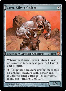Karn, Silver Golem (foil)