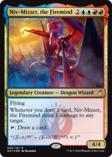 Niv-Mizzet, the Firemind (foil)