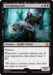 Calculating Lich (foil)