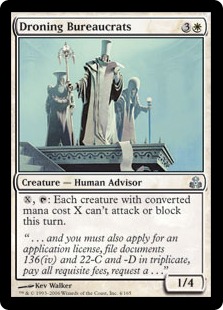 Droning Bureaucrats (foil)