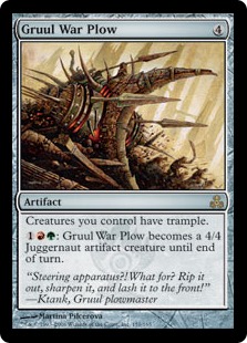 Gruul War Plow (foil)