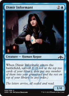 Dimir Informant (foil)