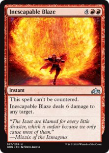 Inescapable Blaze (foil)