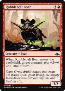 Rubblebelt Boar (foil)