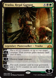 Vraska, Regal Gorgon (foil)