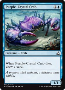 Purple-Crystal Crab