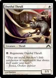 Dutiful Thrull (foil)