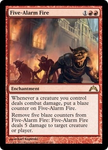 Five-Alarm Fire (foil)