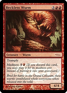 Reckless Wurm (foil)