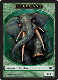 Elephant token (3/3)