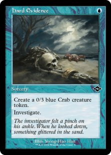 Hard Evidence (retro frame)