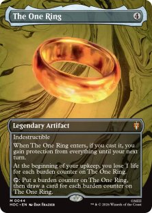 The One Ring (#44) (borderless) - The Hobbit Eternal | Bazaar of Magic The One Ring (#44) (borderless) - The Hobbit Eternal | Bazaar of Magic