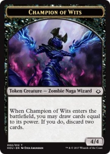 Champion of Wits eternalize token (4/4)