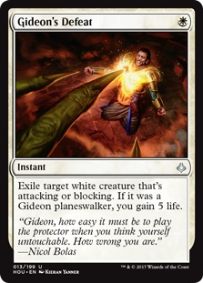 Gideon's Defeat (foil)