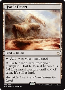 Hostile Desert (foil)