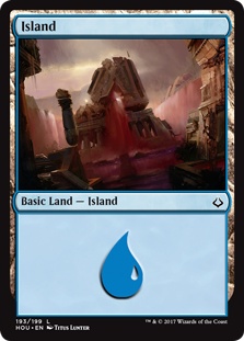 Island (#193) (foil)