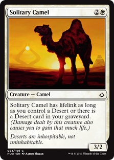 Solitary Camel (foil)