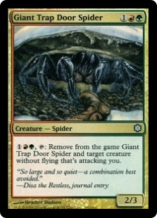 Giant Trap Door Spider