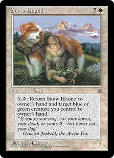 Snow Hound - Ice Age | Bazaar of Magic