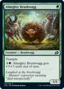 Almighty Brushwagg (foil)
