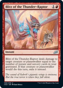 Blitz of the Thunder-Raptor (foil)