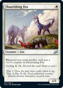 Flourishing Fox (foil)