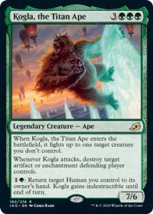 Kogla, the Titan Ape (foil)