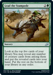 Lead the Stampede (foil)