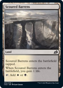 Scoured Barrens (foil)