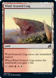 Wind-Scarred Crag (foil)