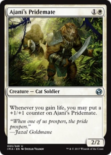 Ajani's Pridemate (foil)