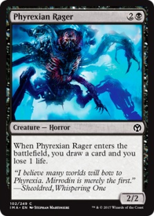 Phyrexian Rager (foil)