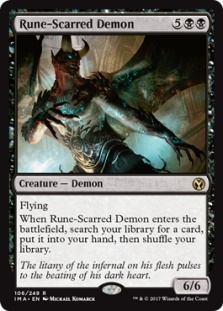 Rune-Scarred Demon (foil)