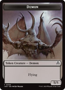 Demon Token (foil) (5/5)