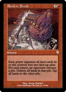 Bend or Break (foil) - Invasion | Bazaar of Magic