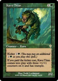 Kavu Titan (foil)