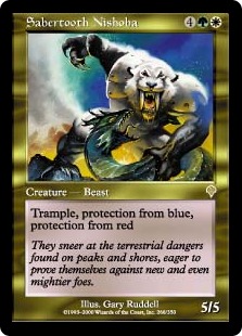 Sabertooth Nishoba (foil)